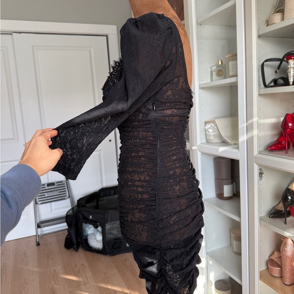 For Love And Lemons Black Lace Dress - Picture 6 of 7